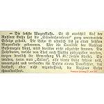 Wagenklasse 6 - ein Zeitungsartikel